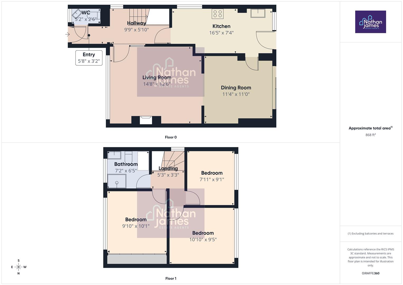 16, Goldfinch Close, Caldicot floorplan