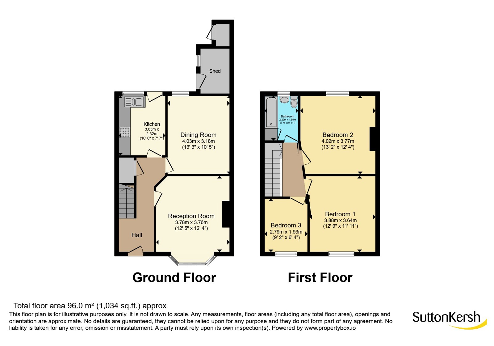 3, Welbeck Avenue, Merseyside floorplan