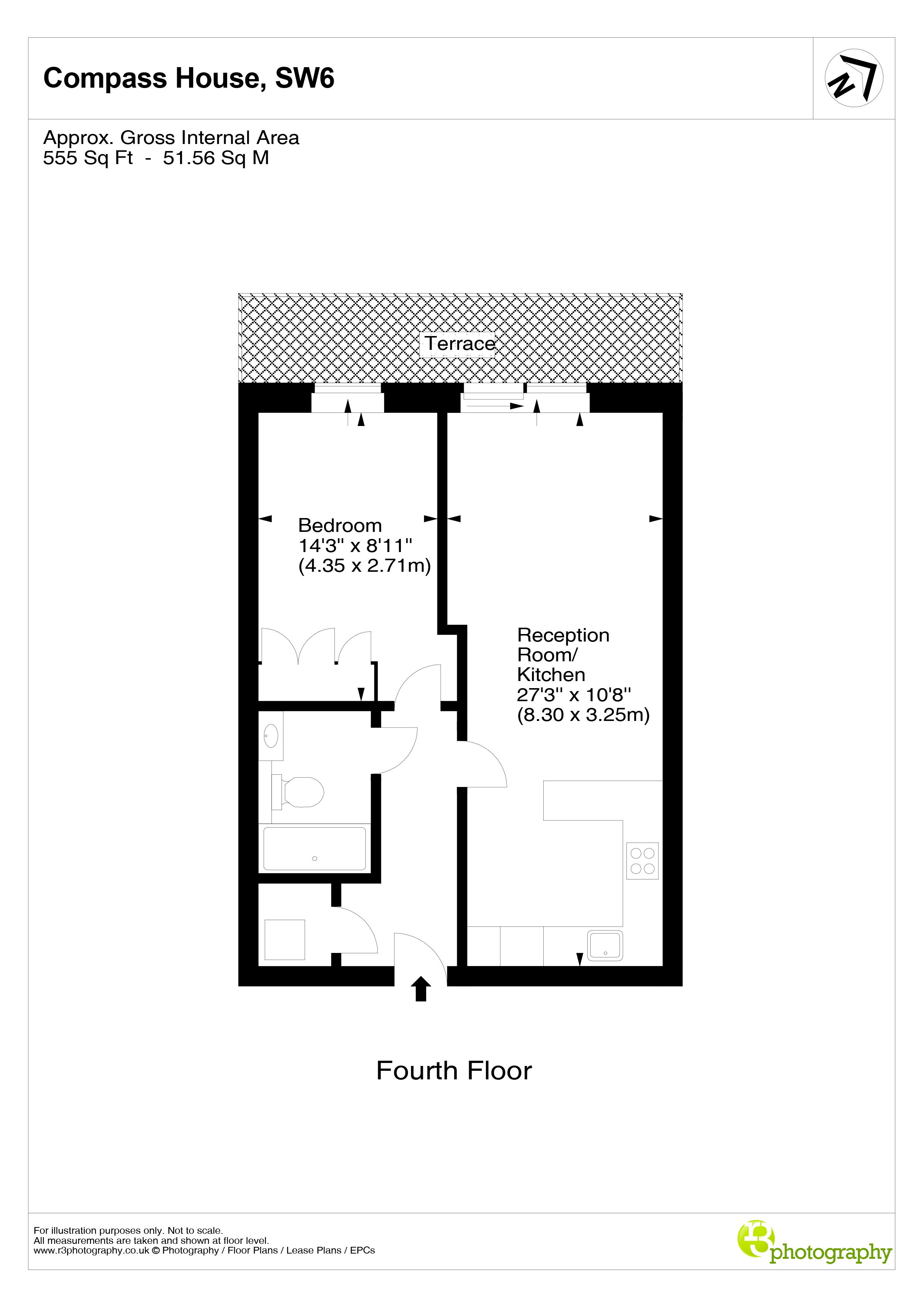 1 Bedrooms Flat for sale in Compass House, 5 Park Street, Fulham, London SW6