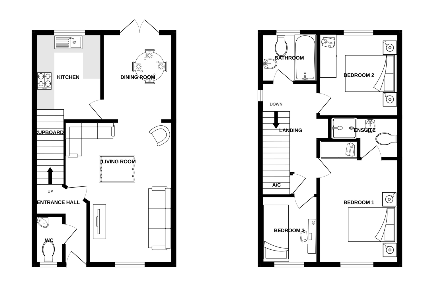 15, Reedmoor Gardens, Bridgwater floorplan