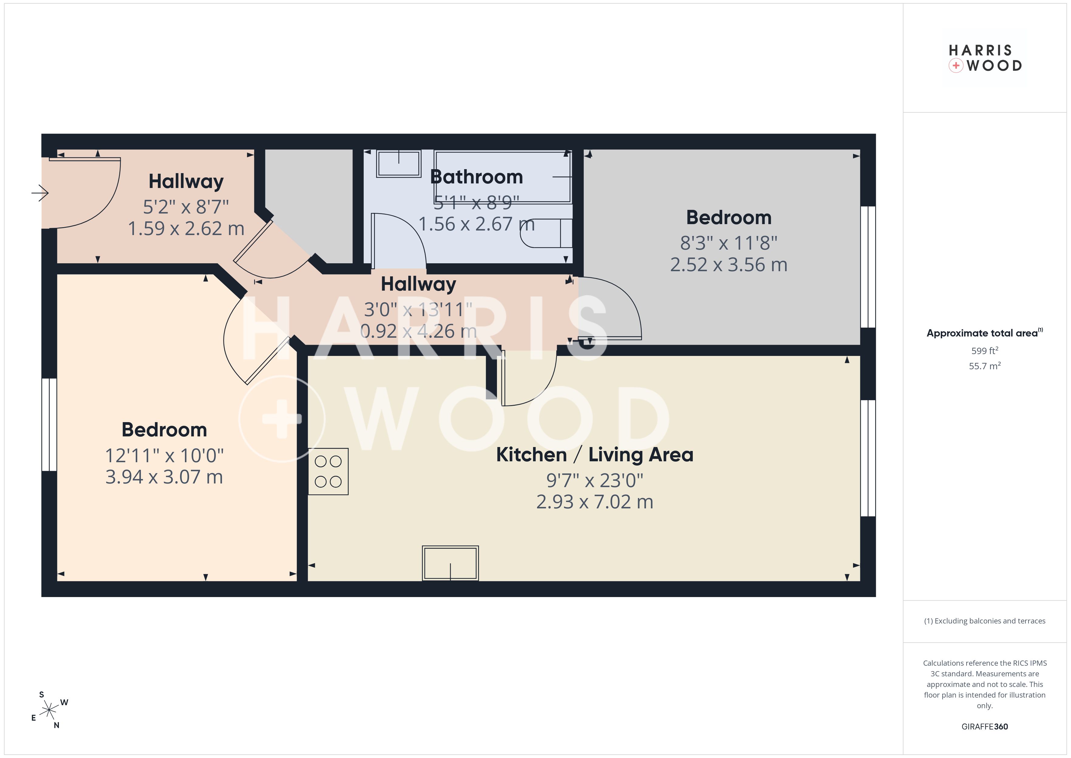Flat 6, Lema Court, 23, The Broadway, Essex floorplan