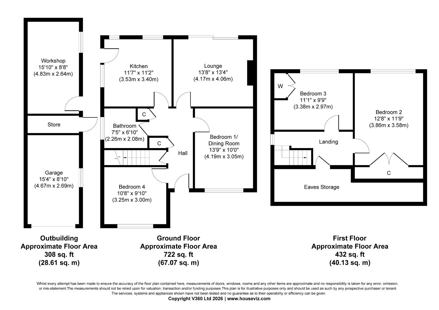 34, Grange Crescent, Childer Thornton floorplan