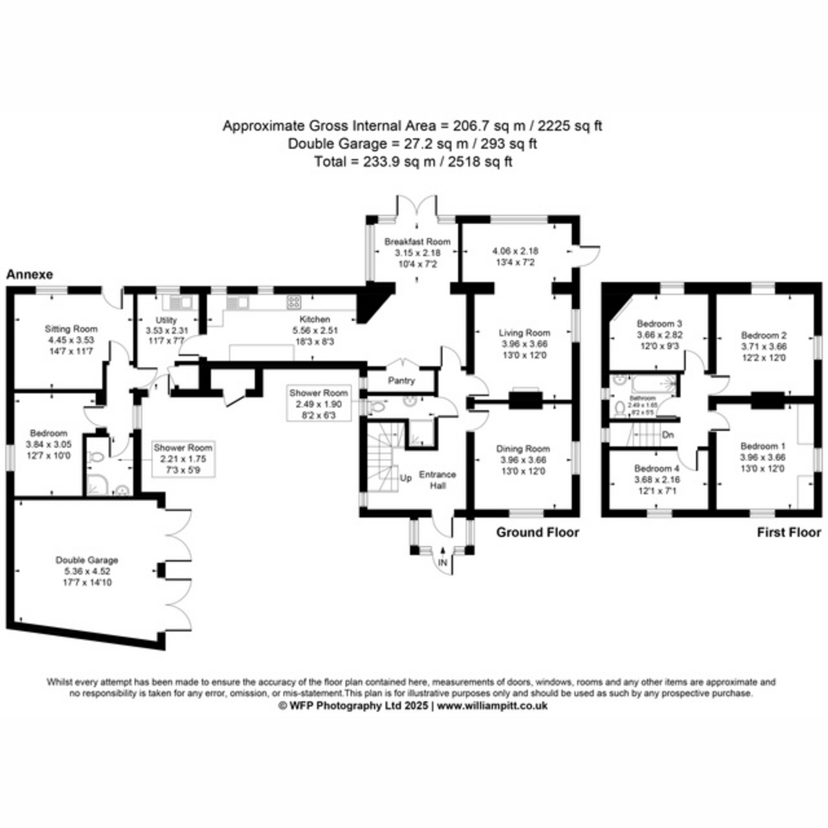 The Parsonage, 103, The Street, Ashwellthorpe floorplan