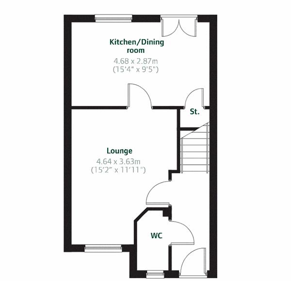 Gartcraig Path, Gartloch Road, Glasgow G33, 3 bedroom terraced house