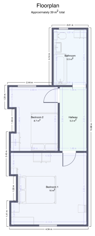 141, Green Lane Road, Leicester floorplan
