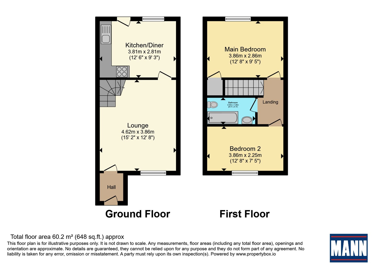 16, George Street, Hampshire floorplan