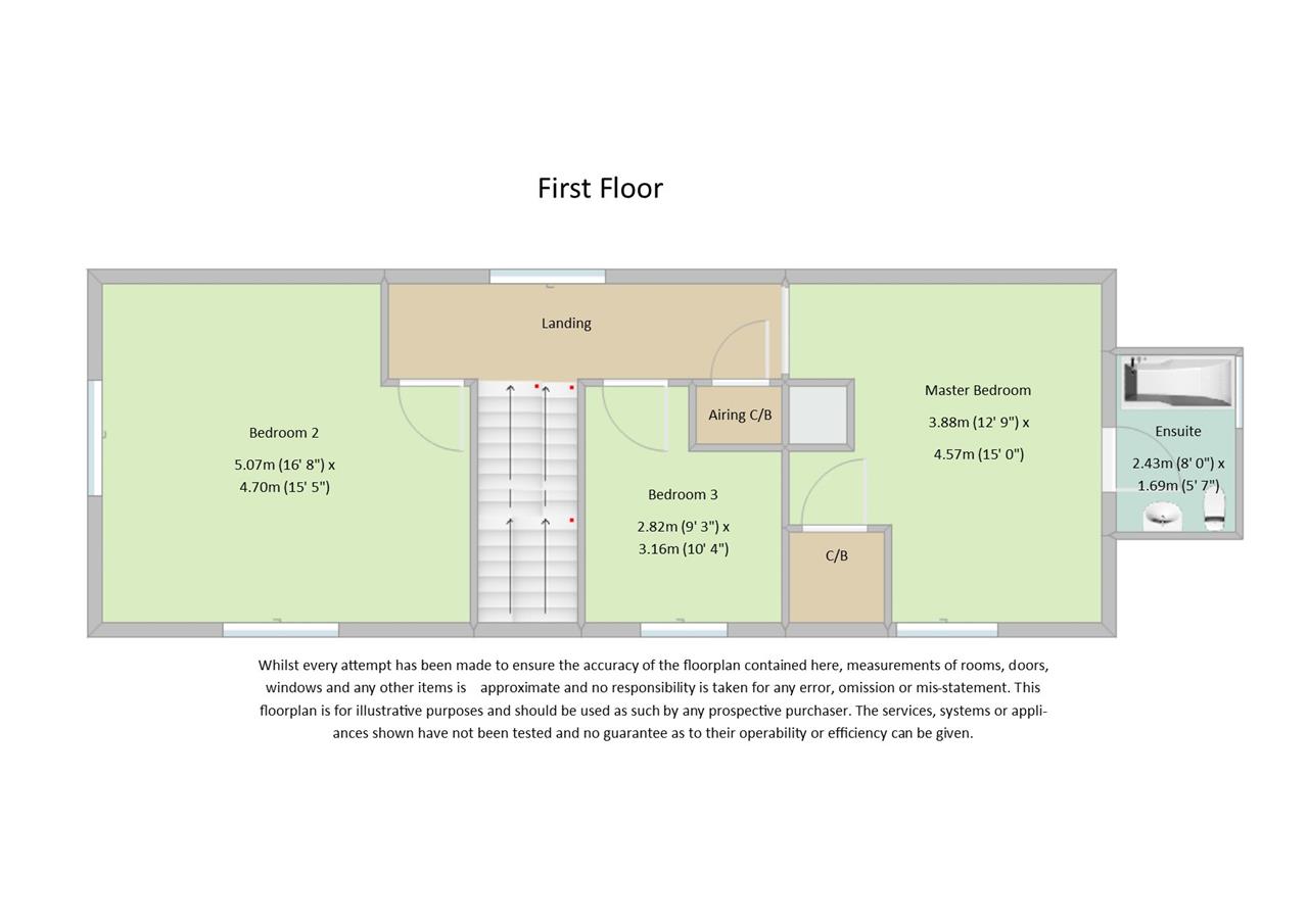 The Little House, Hythe floorplan