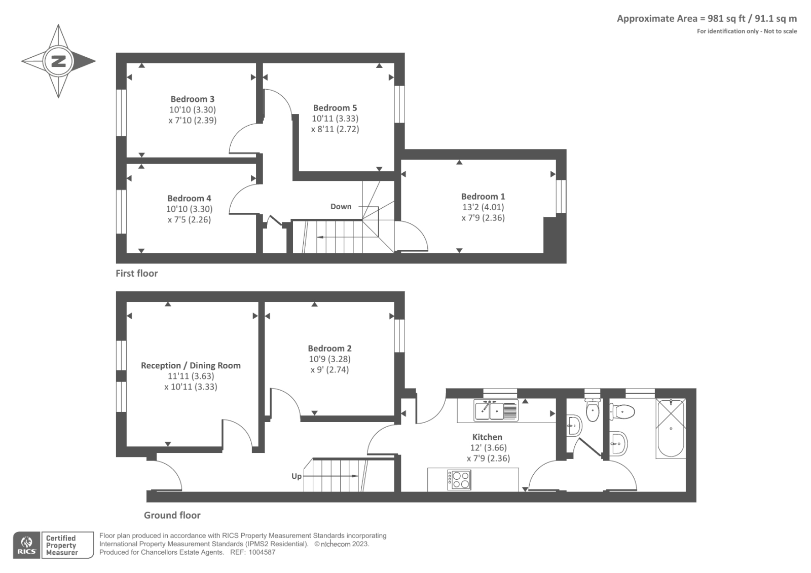 4 Osney Lane, Osney Lane, Oxford floorplan