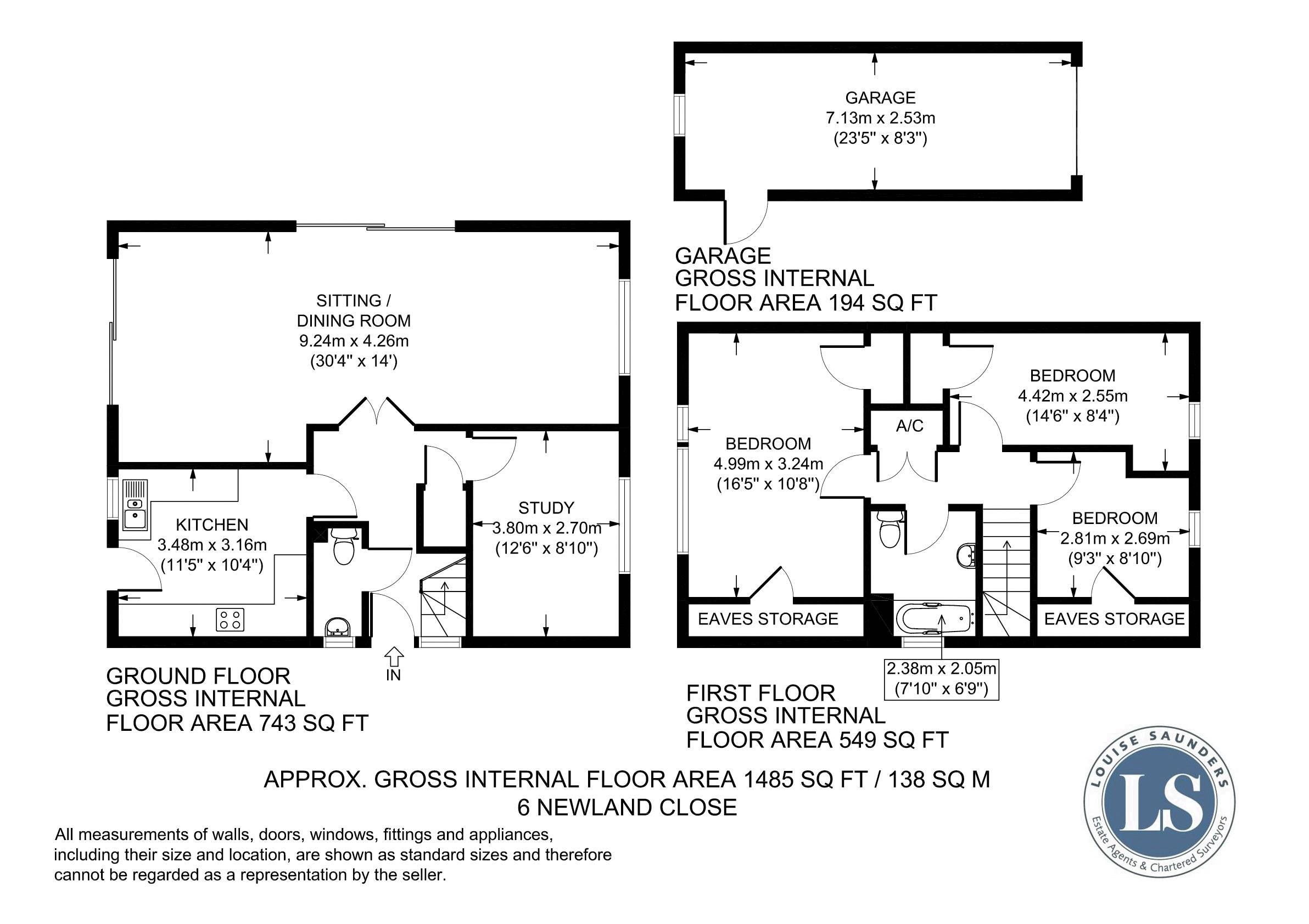 3 Bedrooms Detached house for sale in Newland Close, St.Albans AL1