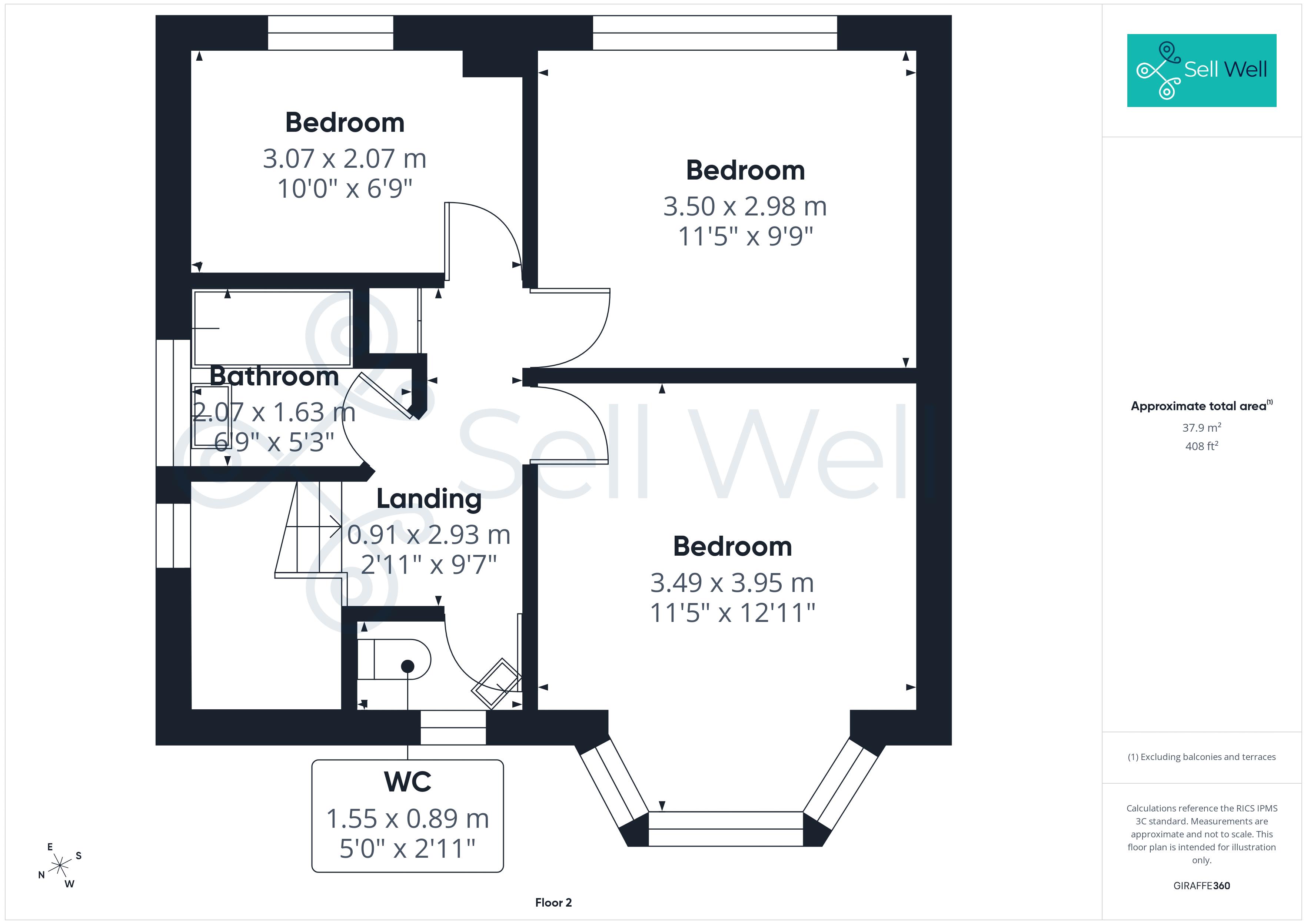 9, Hawthorn Drive, Manchester floorplan