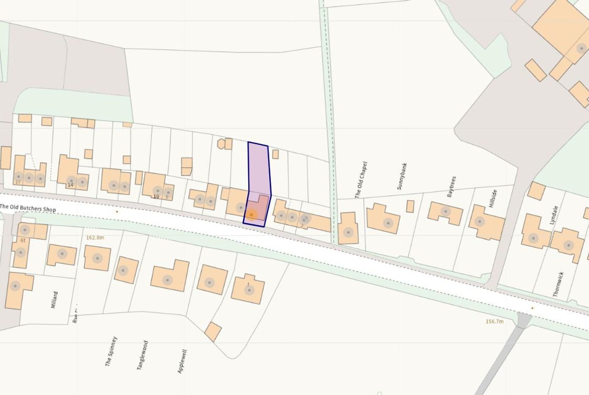 5 The Poplars Main Road, Chesterfield floorplan
