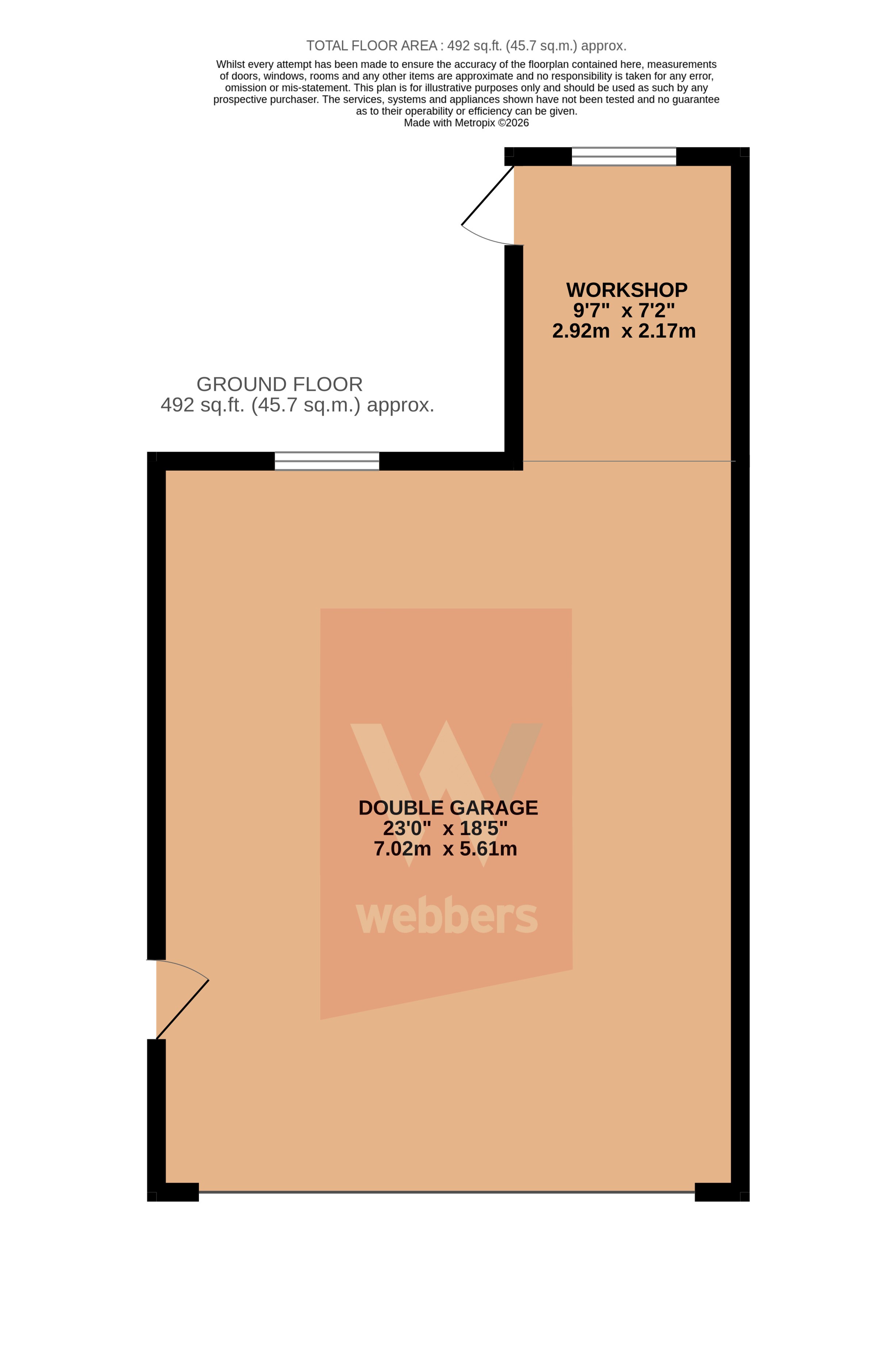 Frithelstockstone, Devon floorplan
