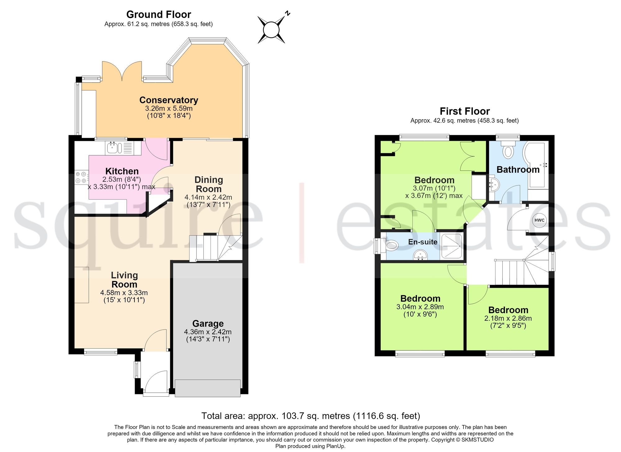 4 Kenilworth Close, Hemel Hempstead floorplan