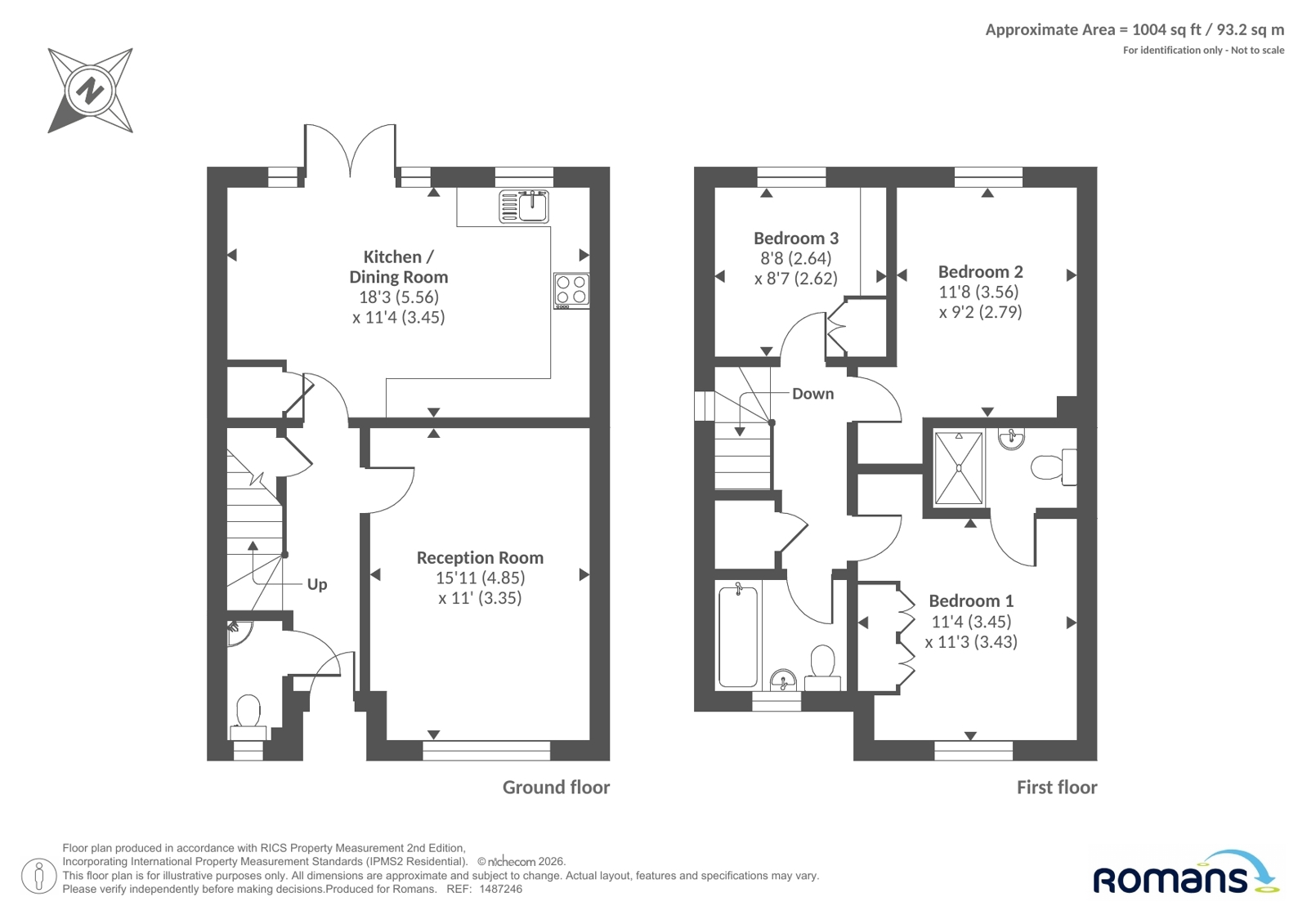 6, Crozier Lane, Bracknell floorplan