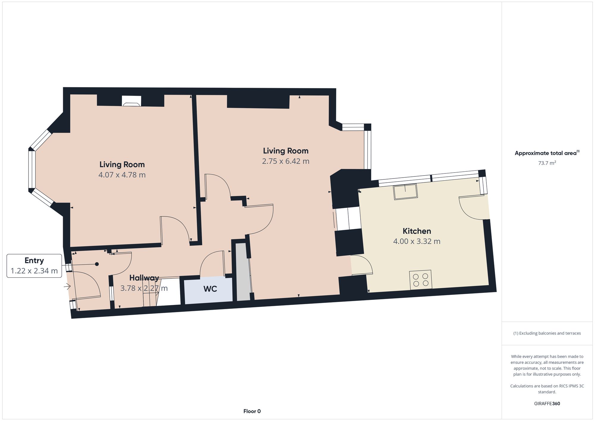 8 Argyll Crescent, Aberdeen floorplan