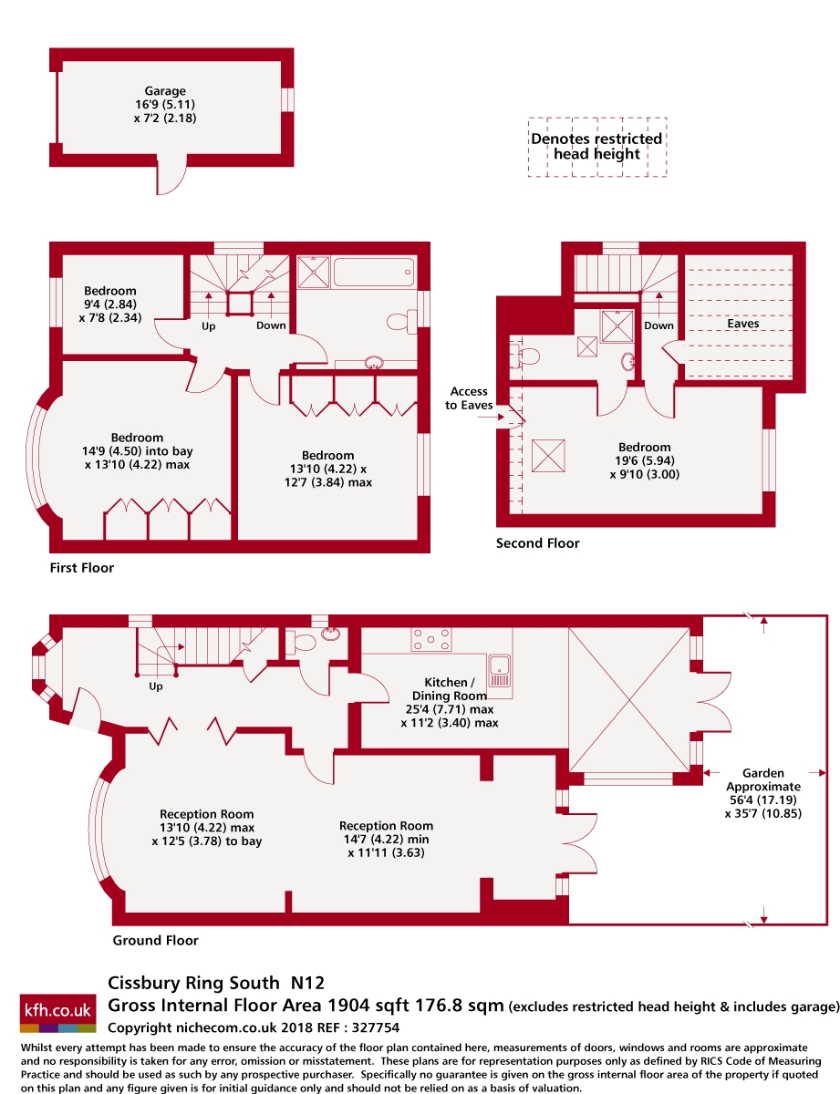 43, Cissbury Ring South, London floorplan