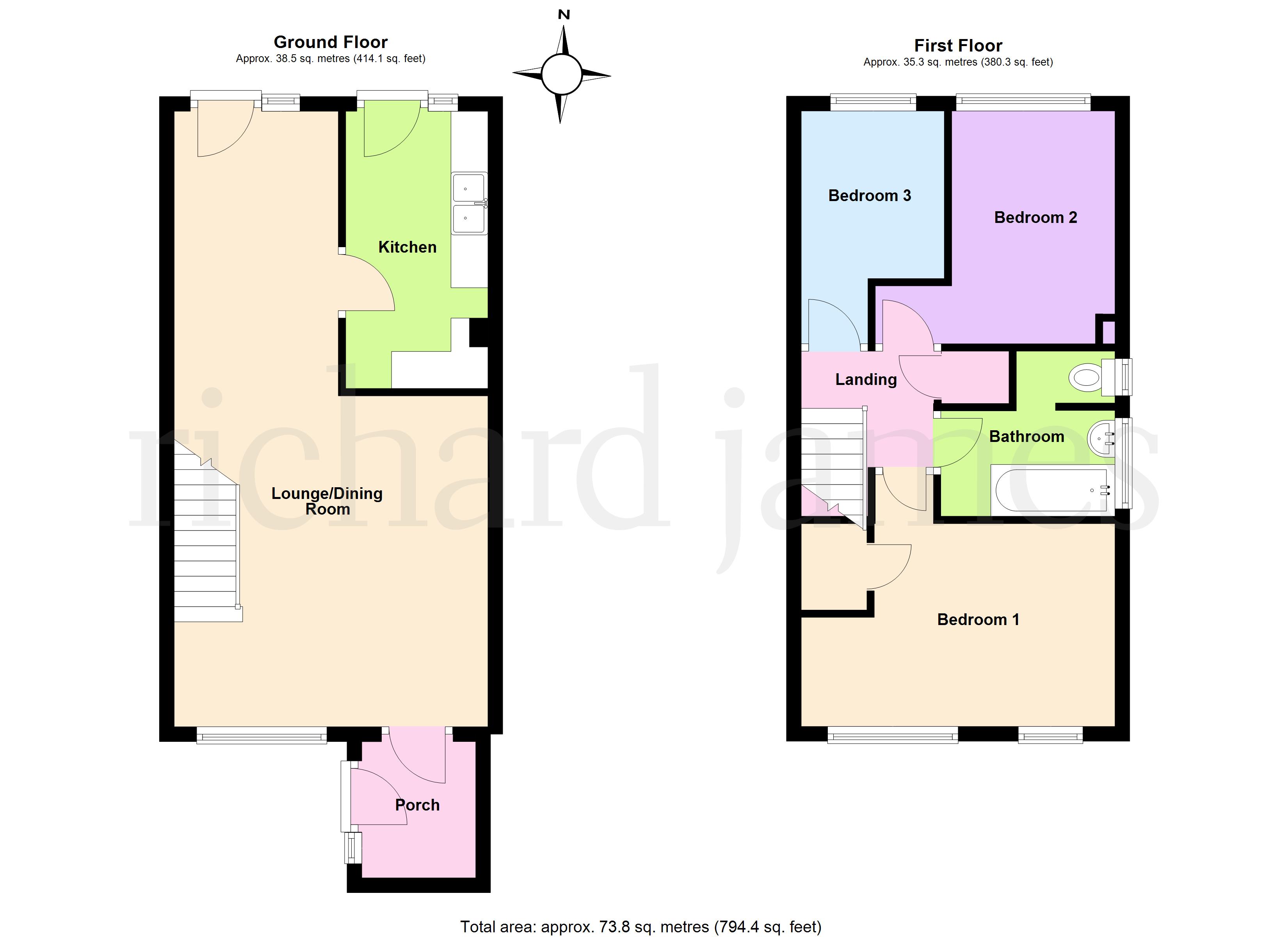103, Arkwright Road, Wellingborough floorplan