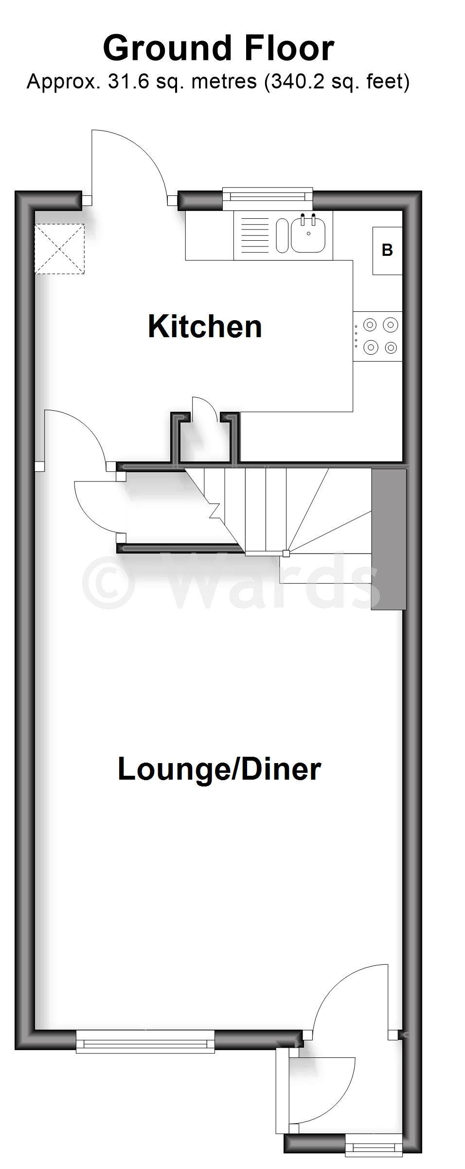 22, Carpenters Close, Rochester floorplan
