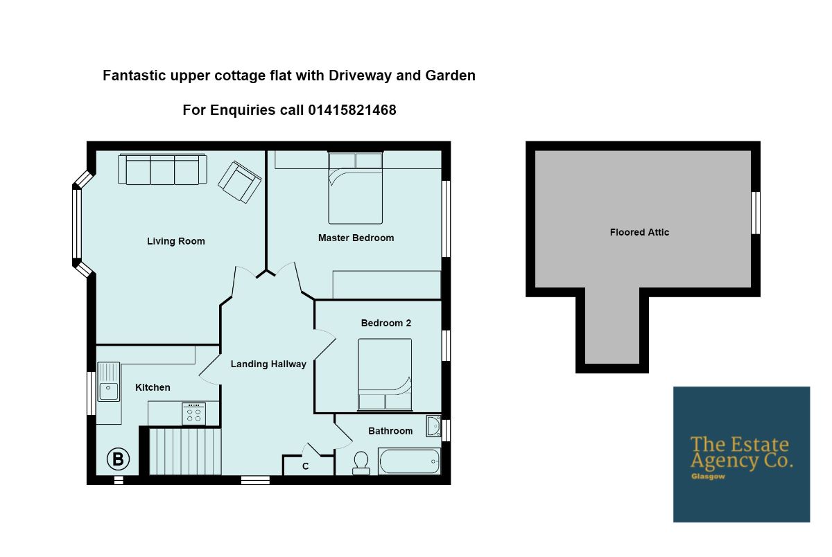 2 Bedrooms Flat for sale in Cloberhill Road, Knightswood, Glasgow G13