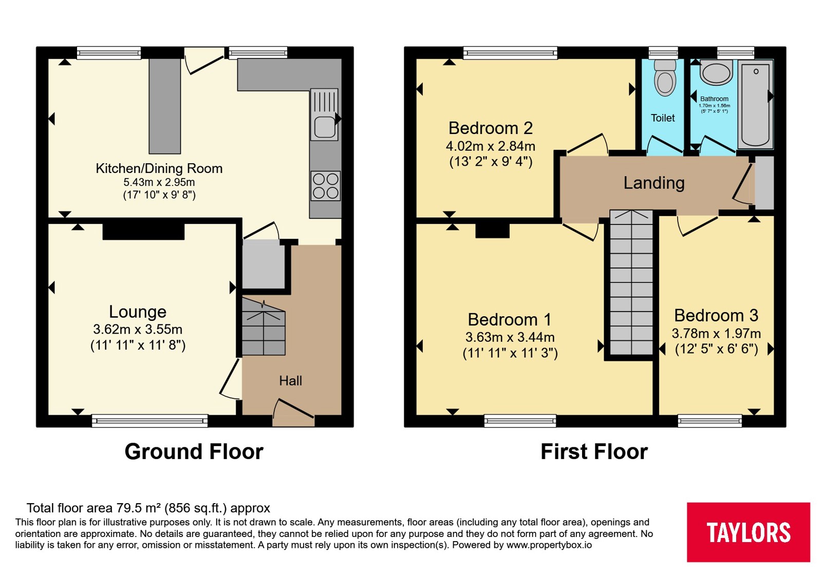 12, Torre Close, Milton Keynes floorplan