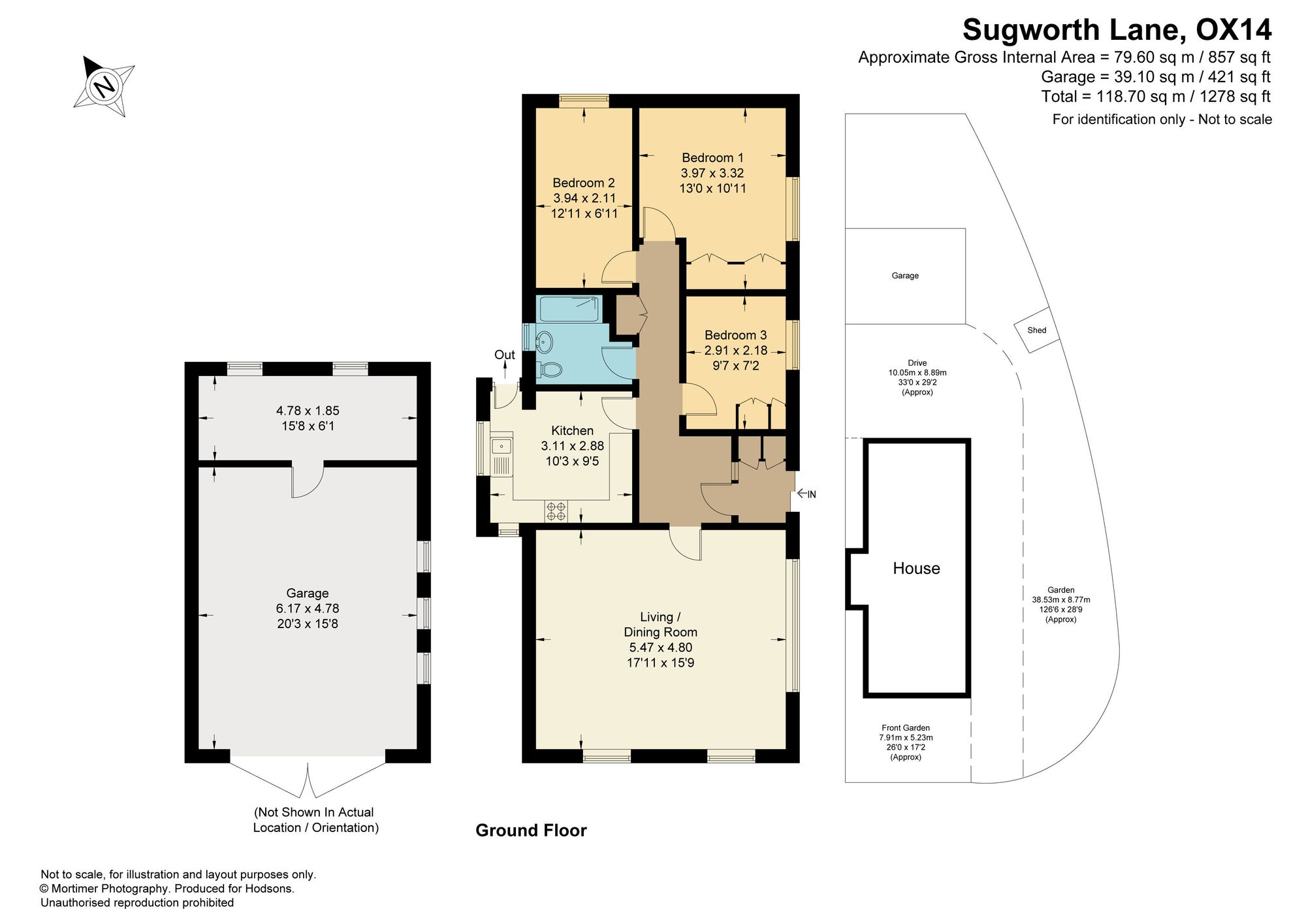151 Sugworth Lane, Abingdon floorplan