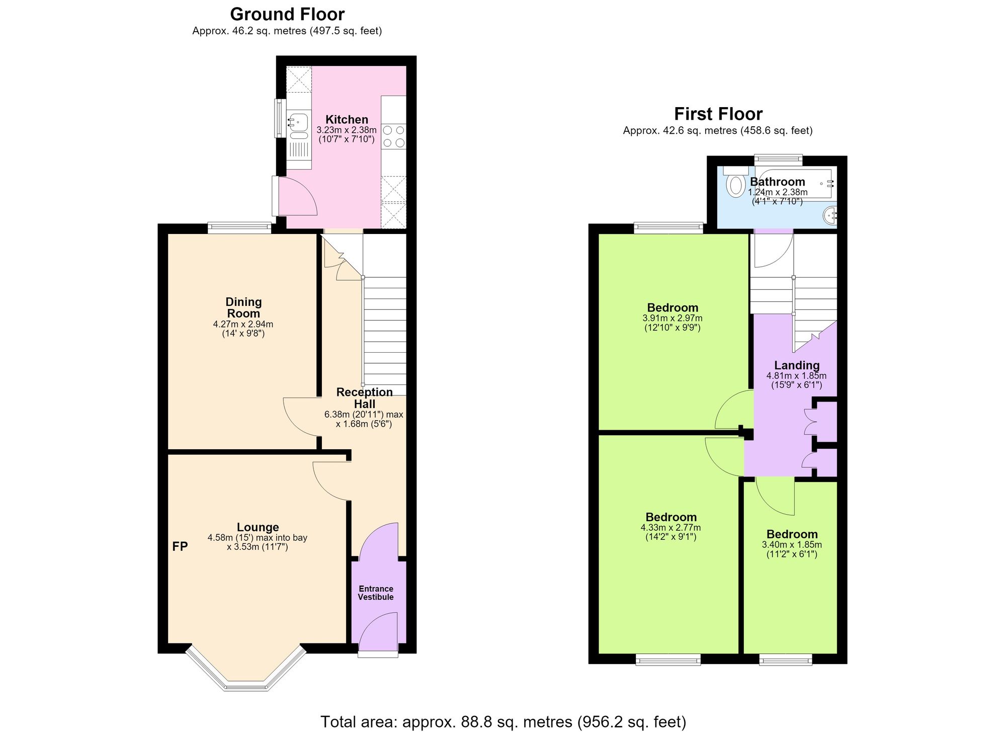 49, Westbourne Road, Torquay, TQ1 floorplan