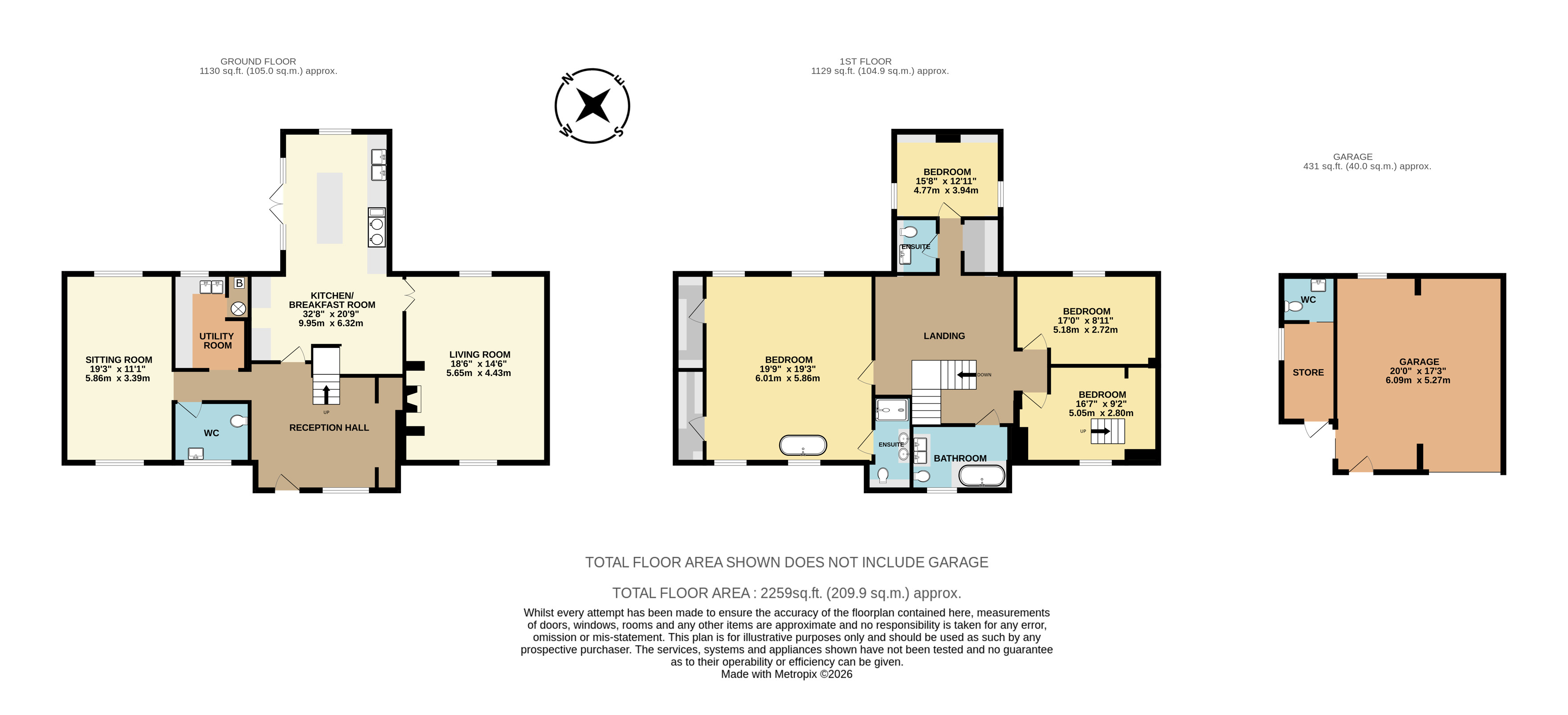 Earl Grey House,, Down Ampney, Gloucestershire floorplan