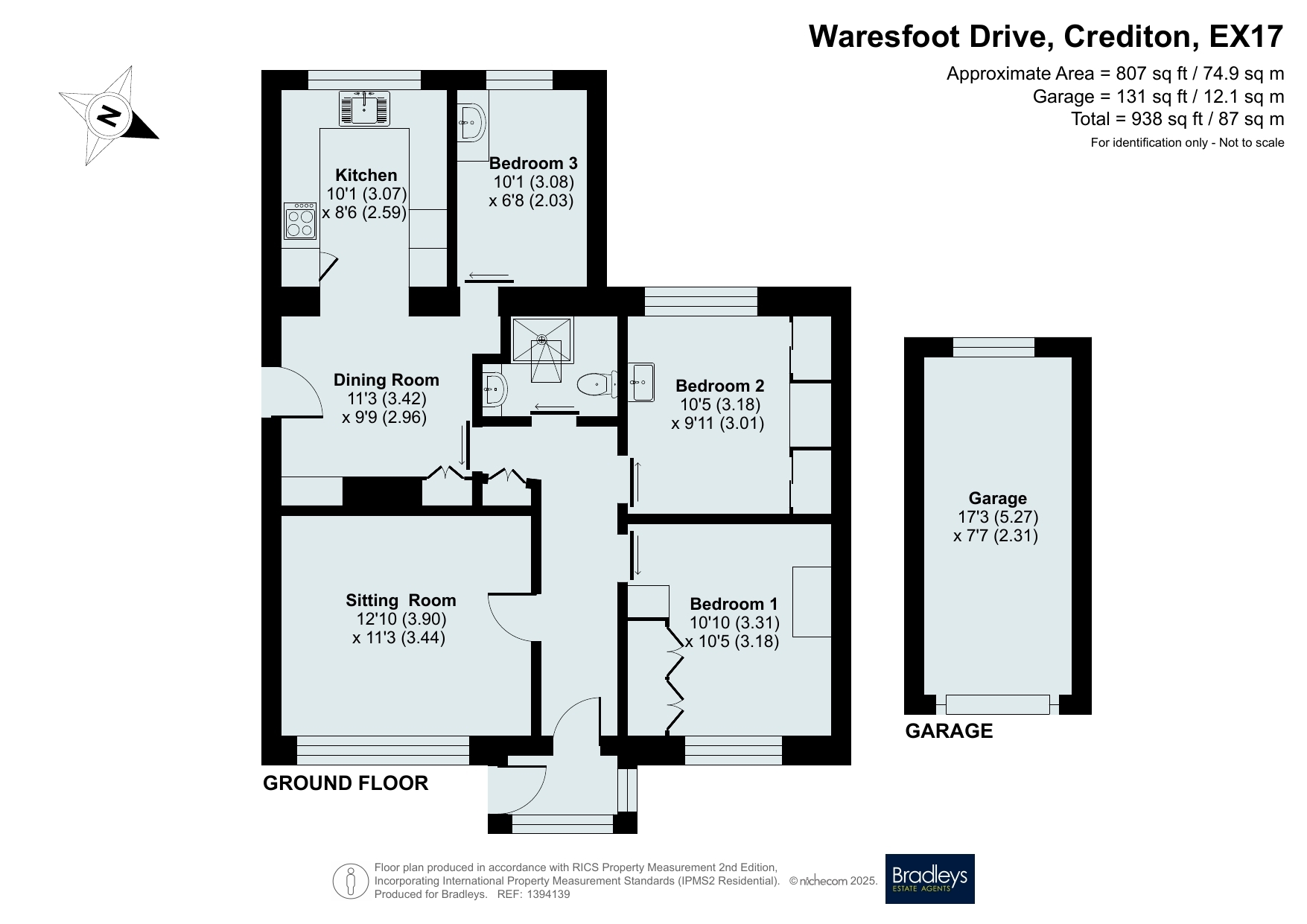 24, Waresfoot Drive, Devon floorplan