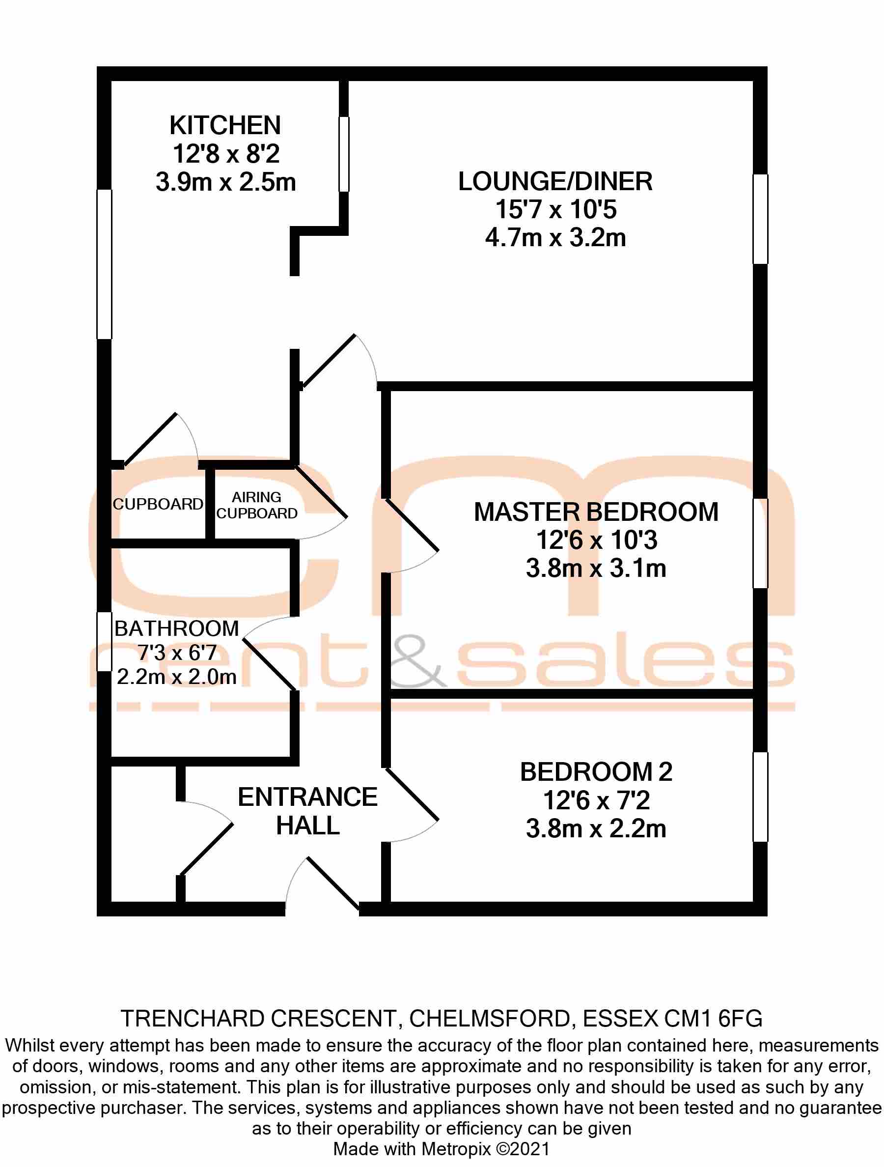 Chelmsford floorplan