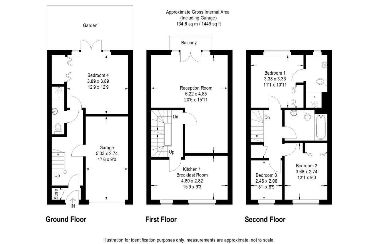 4 Bedrooms Terraced house to rent in Earls Lane, Cippenham, Slough SL1