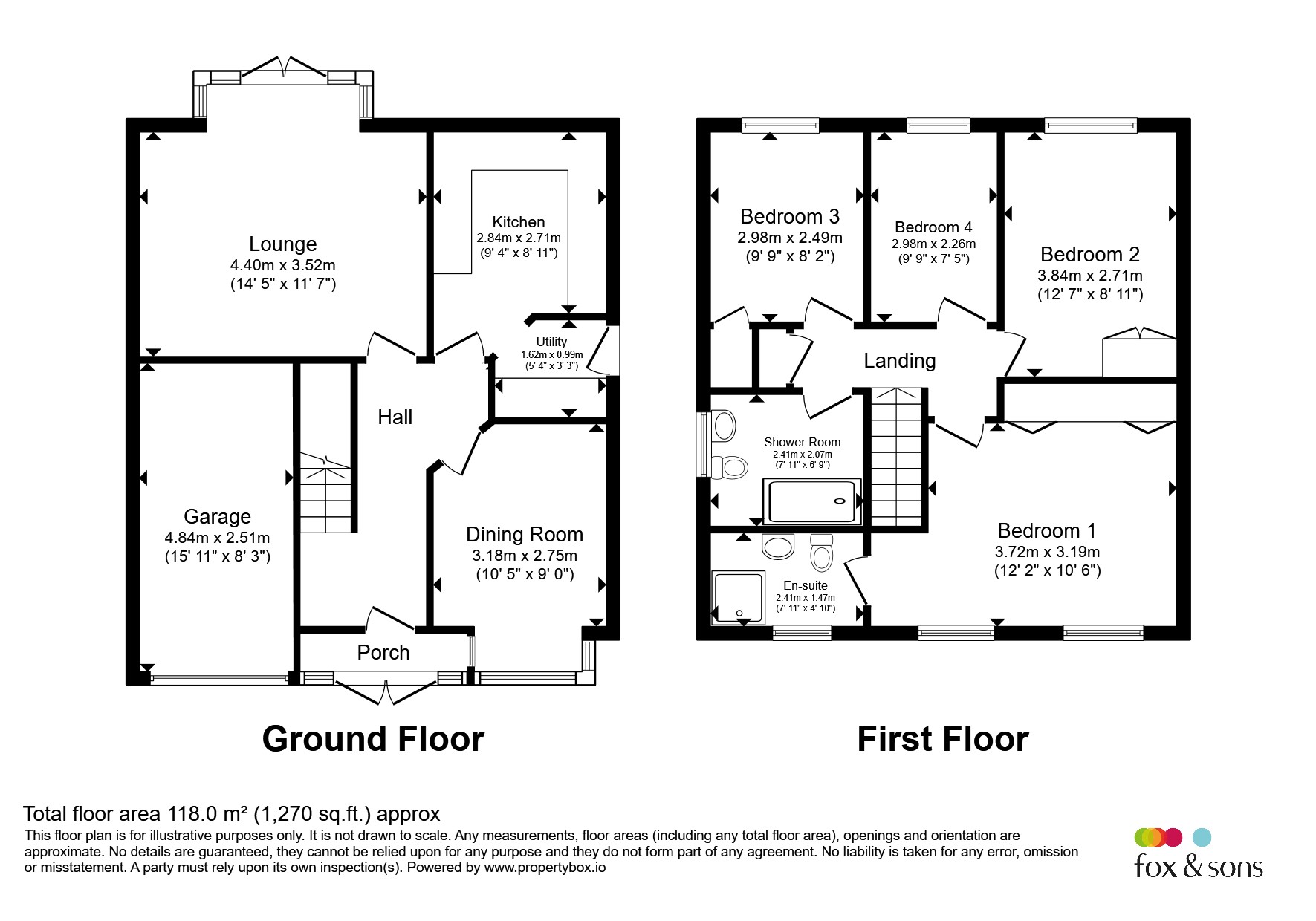 44, Redstart Road, Chard floorplan
