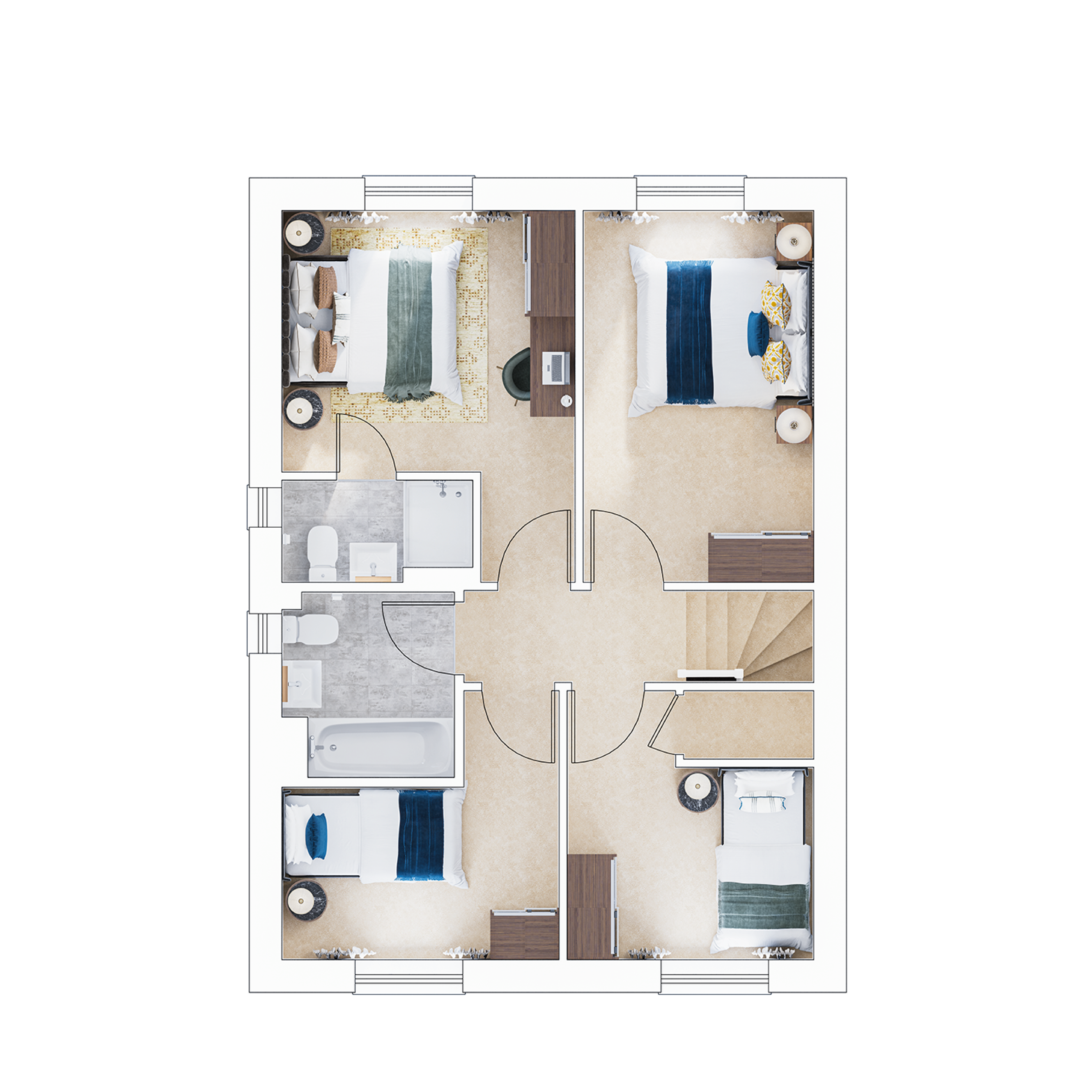 Plot 128, Off Turner Avenue, Furness Gardens, Halifax floorplan