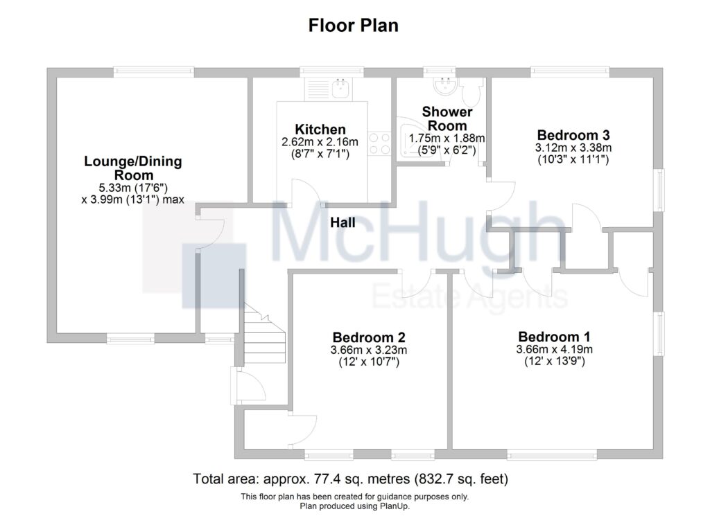 26, Abbeylands Road, Clydebank floorplan