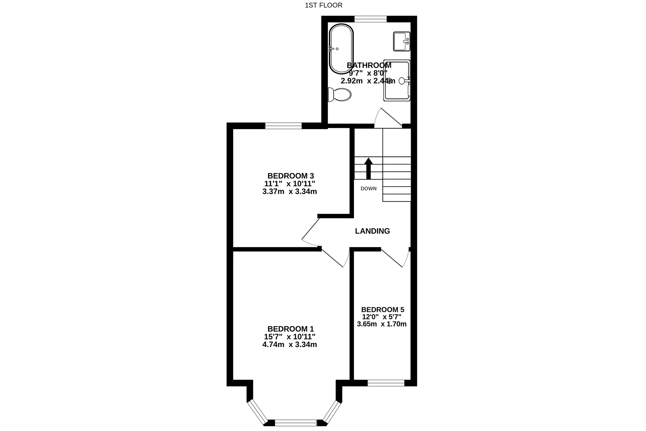 14, Derby Road, Peel floorplan
