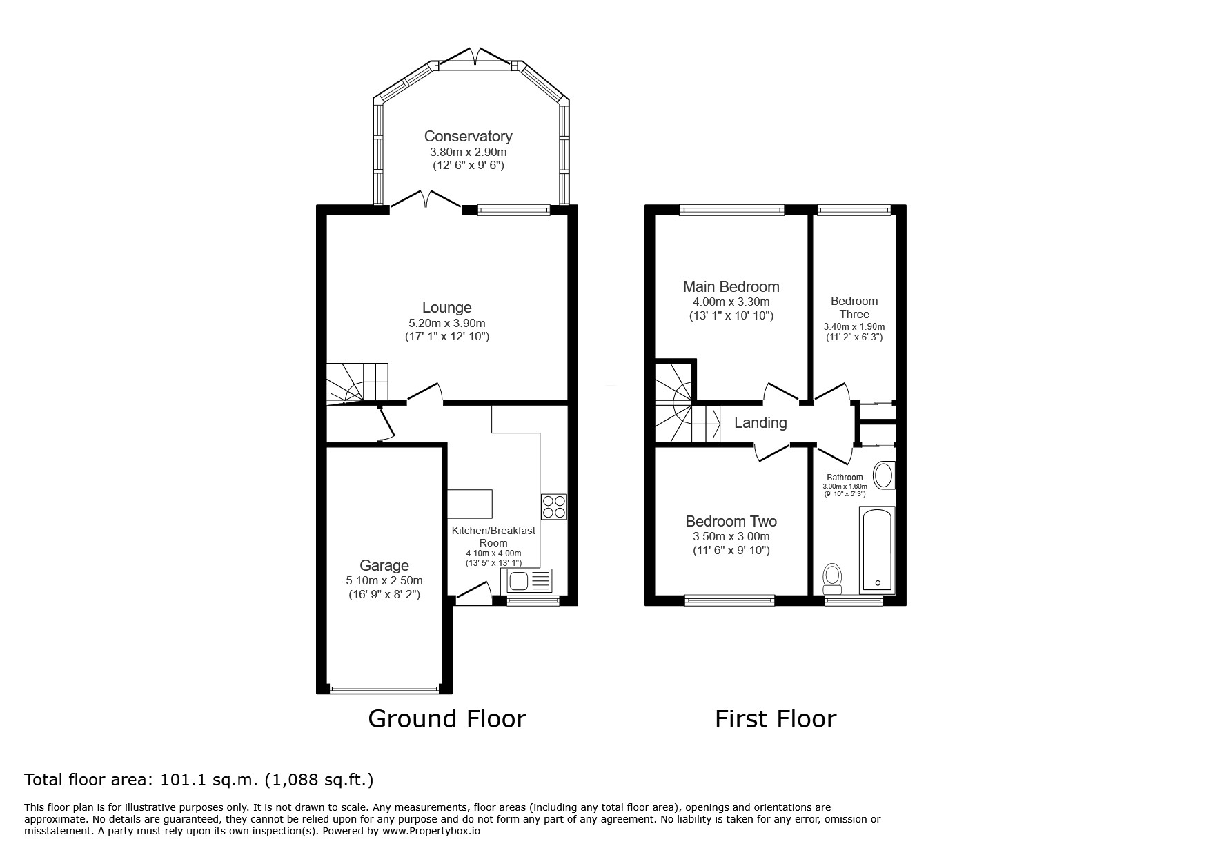 24, Aled Way, Chester floorplan