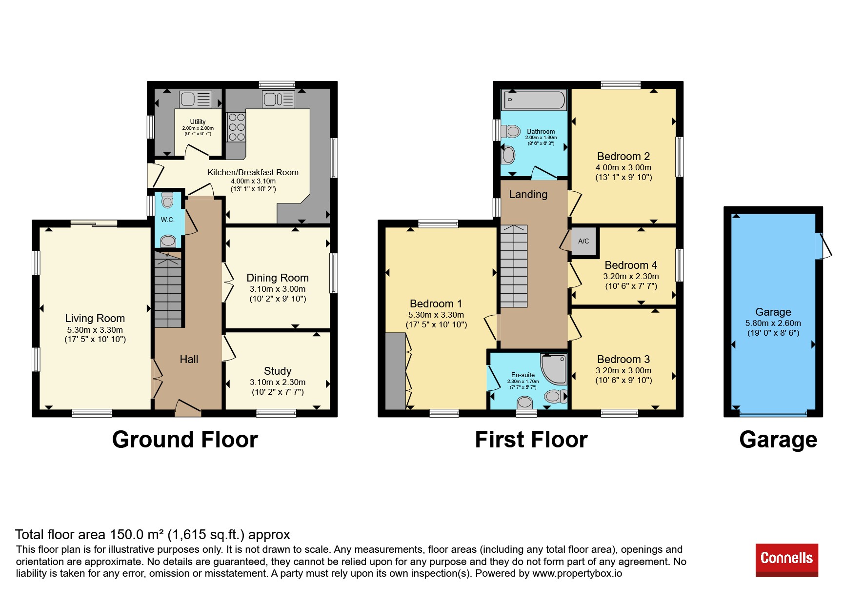 Dovecote Avenue, Cambridge floorplan