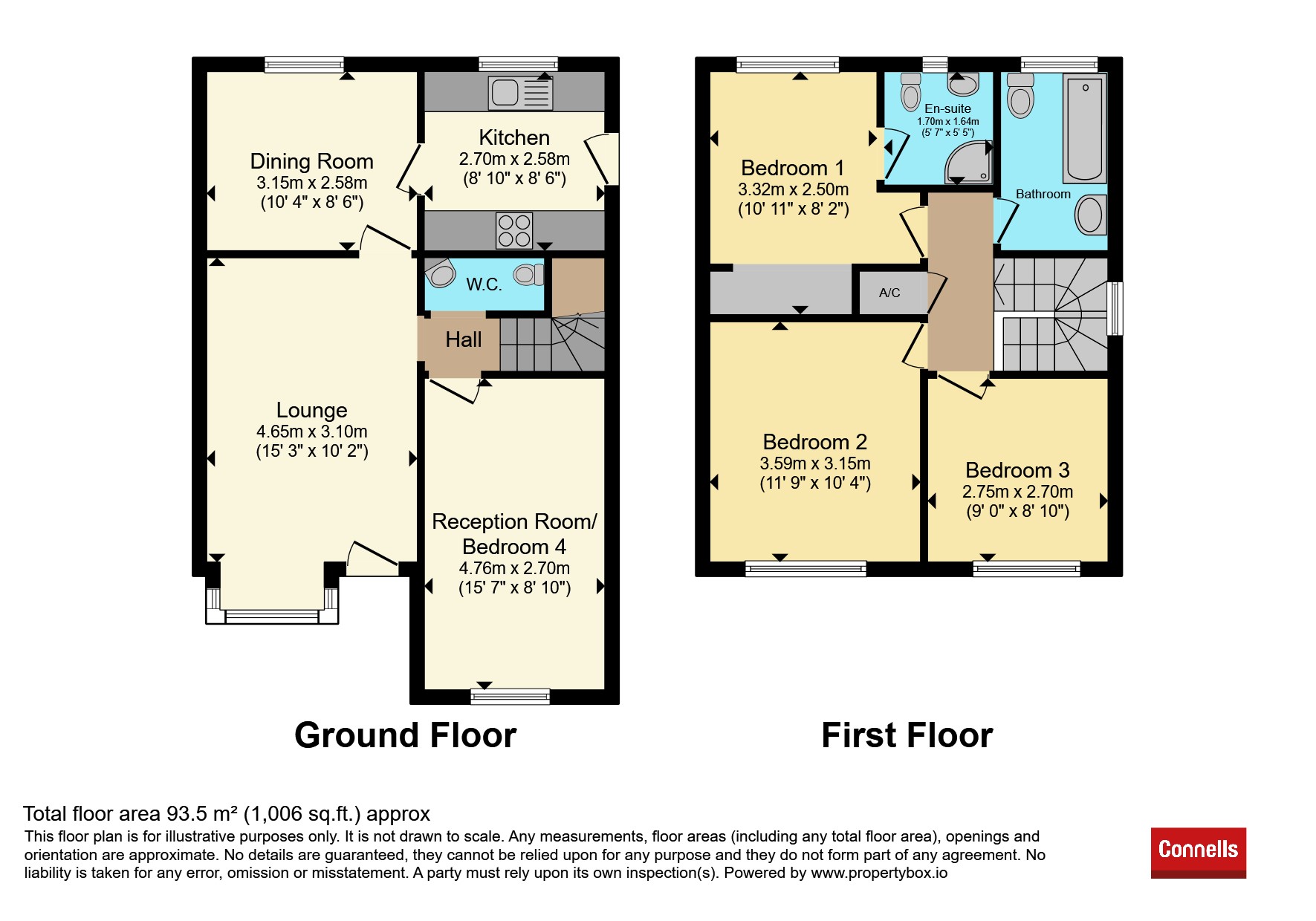 28, Shakespeare Road, Birmingham floorplan