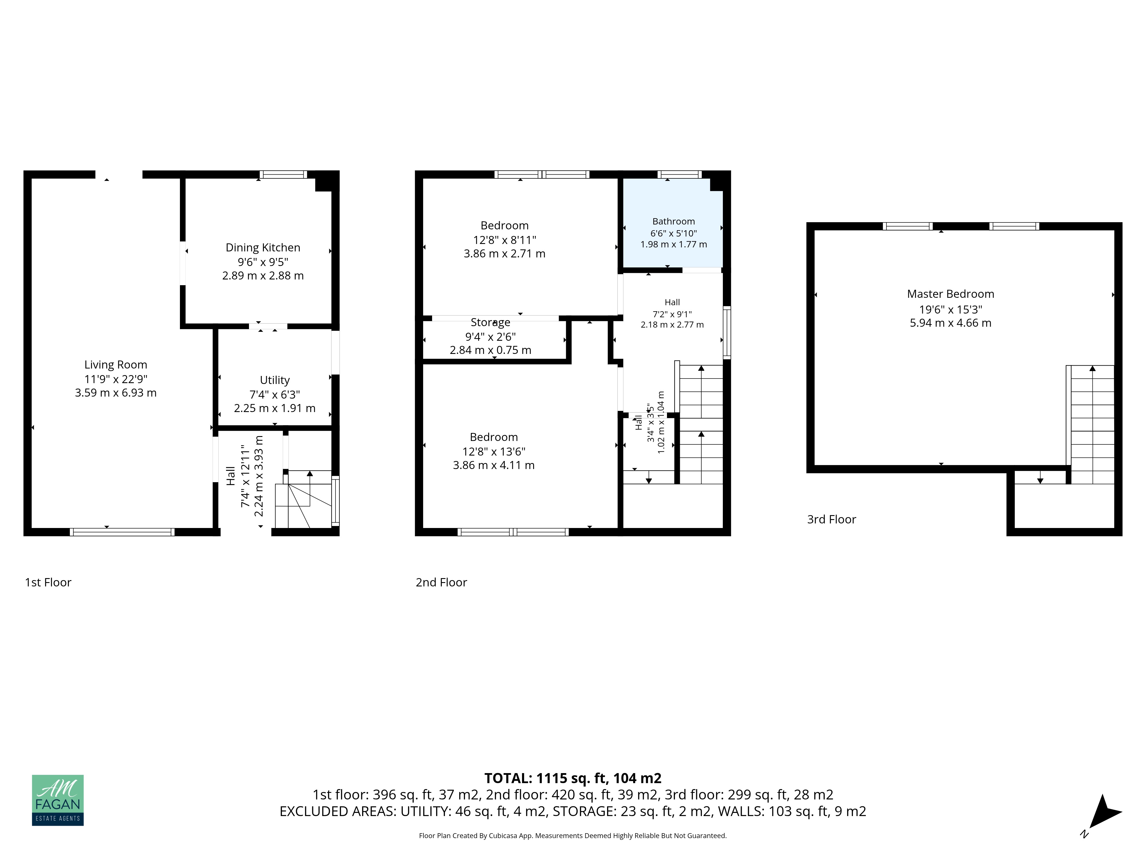 4, Lyle Road, Airdrie floorplan