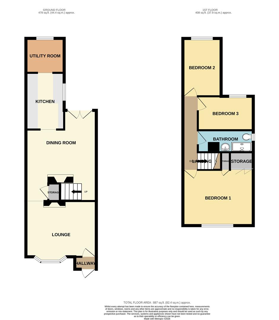 44, London Road, Wickford floorplan