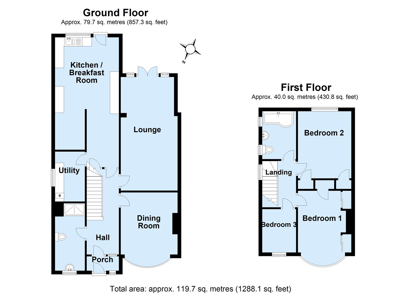 3 Bedrooms Semi-detached house for sale in Lakeswood Road, Petts Wood, Orpington BR5