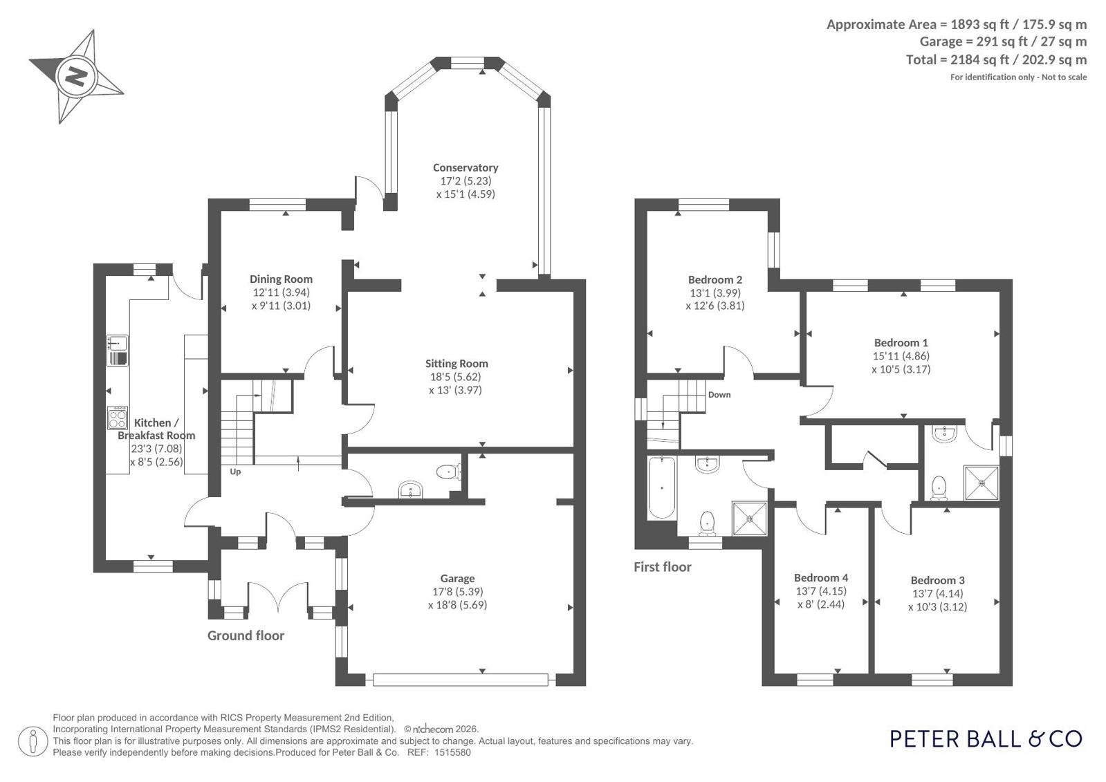 Rayber House,, School Road, Cheltenham floorplan