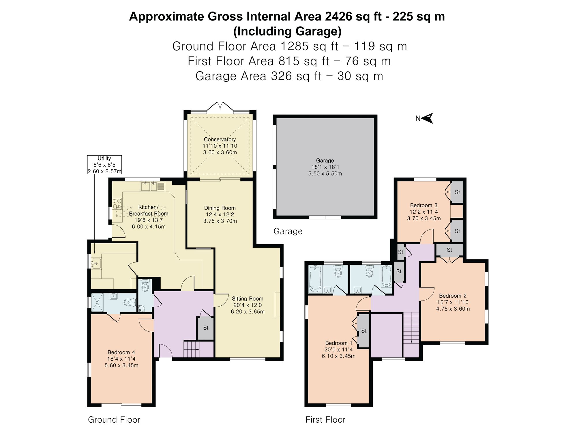 Beechcroft Busgrove Lane, Henley-On-Thames floorplan