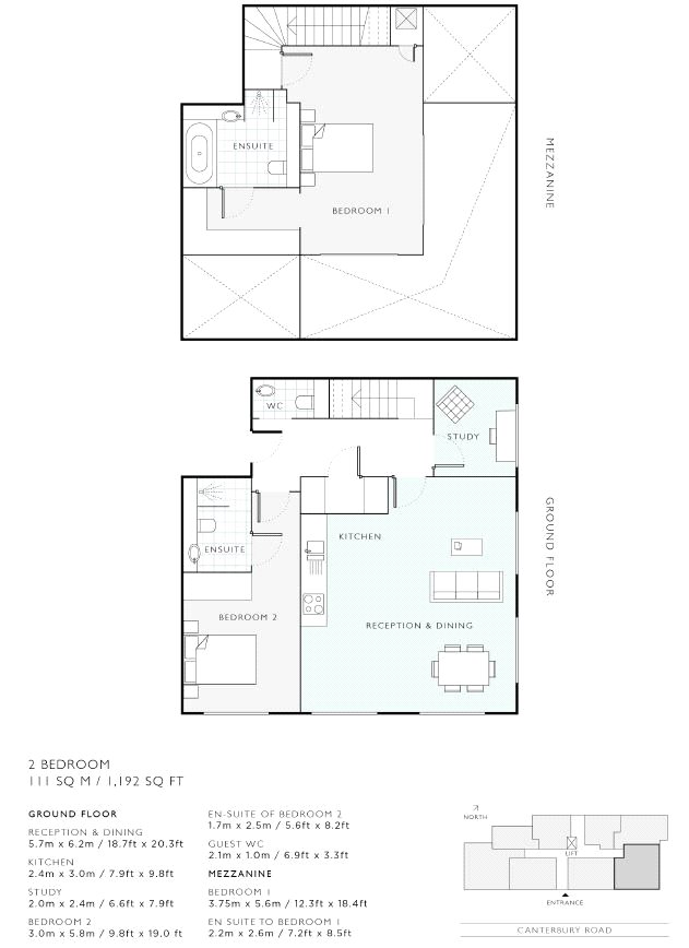 2 Bedrooms Flat for sale in Canterbury House, Canterbury Road NW6