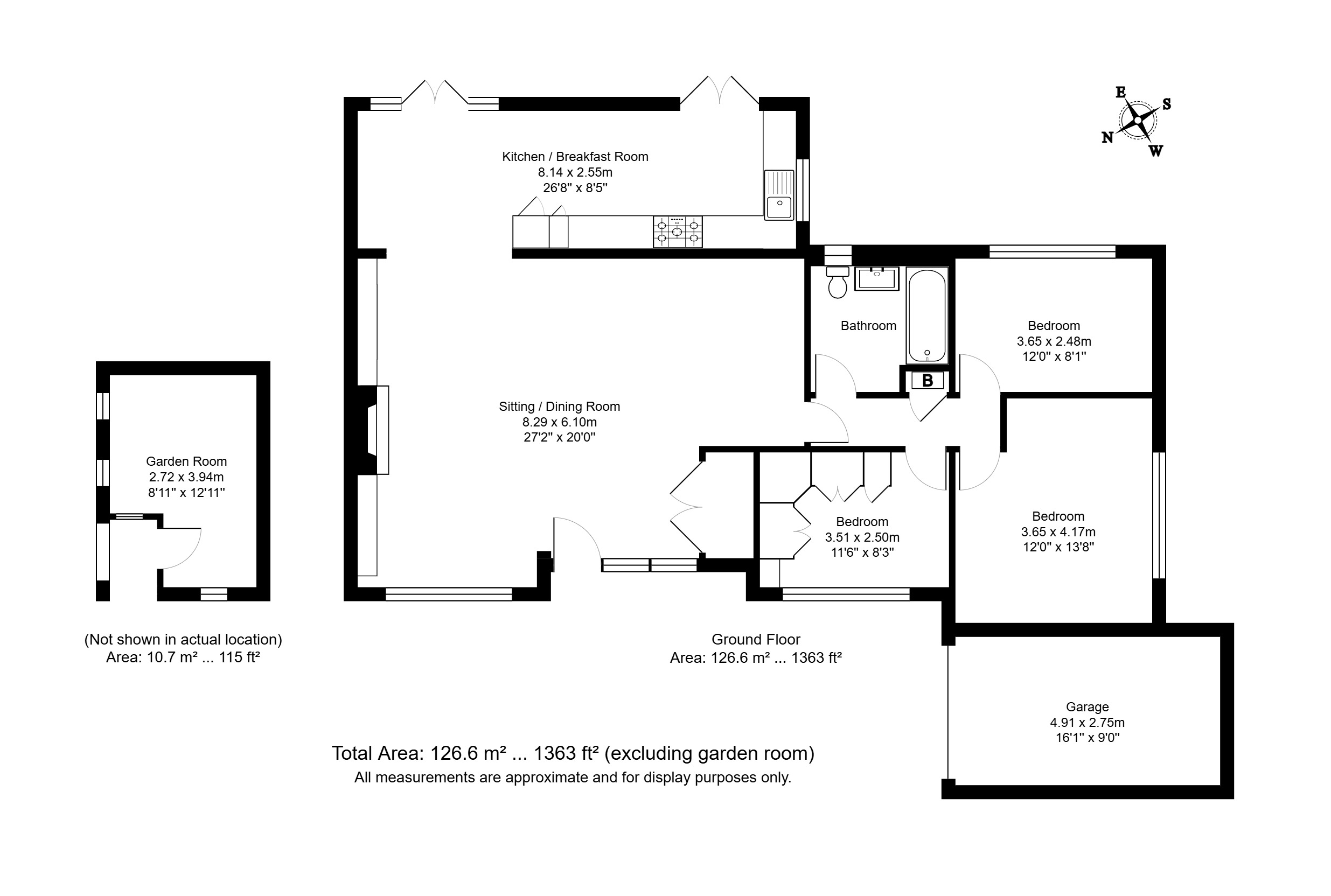 Oakhurst, Ticehurst floorplan
