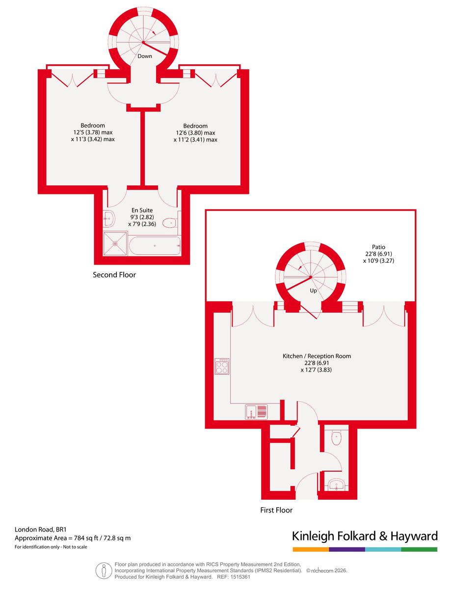 Flat 5 Ardleigh Court, 117, London Road, Kent floorplan