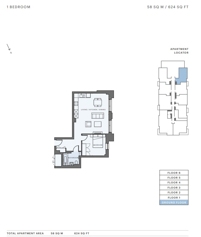 Pinewood Gardens, Teddington floorplan