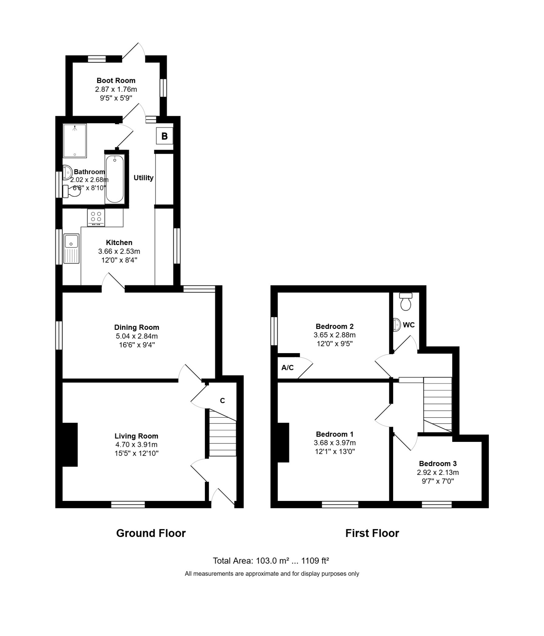 32 Mill Road, Wiggenhall St. Germans, Norfolk floorplan