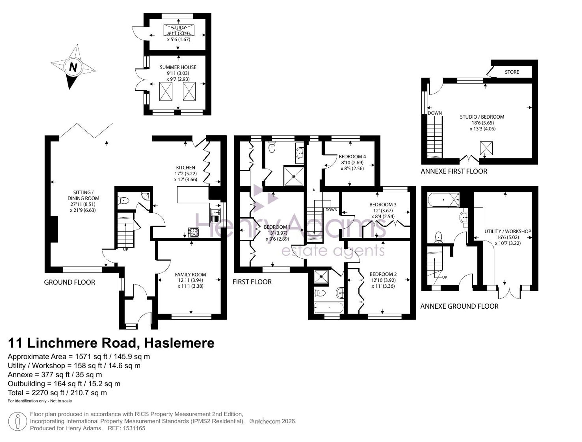 11 Linchmere Road, Haslemere floorplan