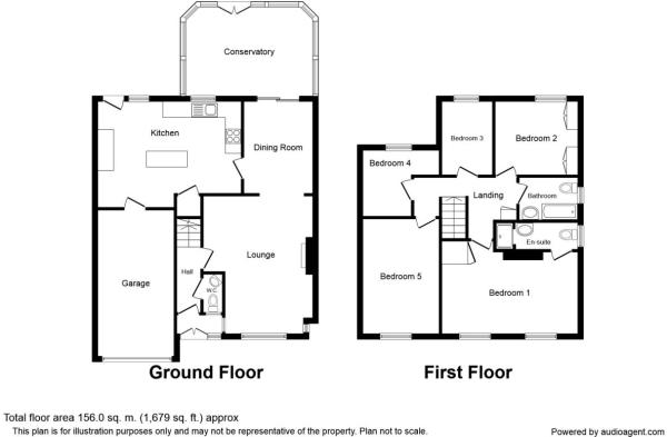 7,, Wyne Close, Stockport floorplan