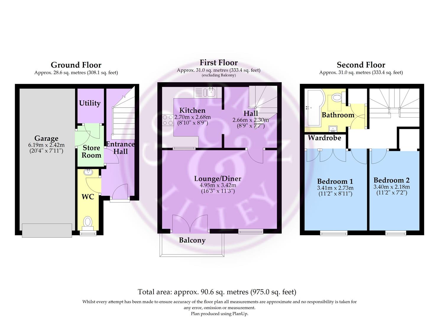 22 The Mews, Catherine Court, Picton Street, Bristol floorplan